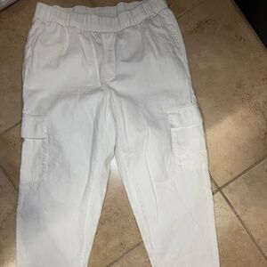 Gap midrise twill cargo pants women’s